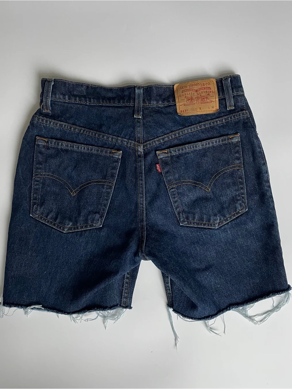 Vintage Indigo Levi’s 517 Shorts